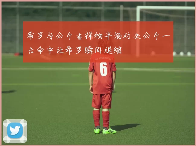 希罗与公牛吉祥物半场对决公牛一击命中让希罗瞬间退缩